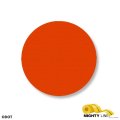 Mighty Line 3.5" ORANGE Solid DOT - Pack of 100
