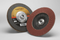3M 967A Cubitron II Flap Disc, T27 7 in x 5/8-11 40+ Y-weight, 5 per case