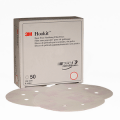 3M 1070 Hookit Finishing Film Disc D/F, 01070, 6 in, P800, 100 discs per box, 4 boxes per case