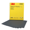 3M 02020 Wetordry Abrasive Sheet, 9 in x 11 in, 2000, 50 sheets per box, 5 boxes per case