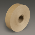 3M 6141 Water Activated Paper Tape Natural Light Duty, 1-1/2 in x 500 ft, 20 rolls per case Bulk