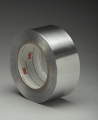 3M 425 Aluminum Foil Tape Silver, 6 in x 60 yd 4.6 mil, 2 rolls per case Bulk