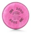 3M 2096 Particulate Filter, P100, with Nuisance Level Acid Gas Relief 100 EA/Case