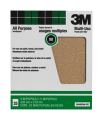 3M 99405NA-CC Pro-Pak Aluminum Oxide Sheets for Paint and Rust Removal, 9 in x 11 in, 80 grit, 10 packs/cap case, Open Stock