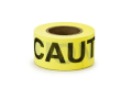 3M 516 Scotch® Repulpable Barricade Tape, CAUTION 3 in x 150 ft, Yellow
