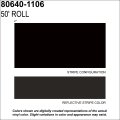 Prostripe Reflective Striping Tape 80640-1106, Black, 2 in x 50 ft