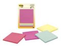 3M 5401 Pastel Post-it Notes 5401, 3 in x 3 in (76 mm x 76 mm), Pastel colors
