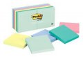 3M 654-AST Post-it Notes, 3 in x 3 in (76 mm x 76 mm), Marseille colors