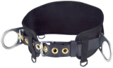 PROTECTA 1091014 Tongue buckle belt with side D-rings and 6" in. (15.2 cm) hip pad (size Medium/Large).