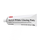 3M 05095 Acryl-White Putty, 14.5 oz Tube, 12 per case
