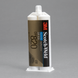 3M DP820 Scotch-Weld Acrylic Adhesive Off-White, 400 mL, 6 per case, Applicator Needed