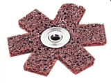3M 724606 Standard Abrasives Surface Conditioning Star, 2 in x 1/4-20, MED, 50 per case