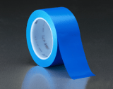 3M 471 Vinyl Tape Blue, 3/4 in x 36 yd 5.2 mil, 48 per case Bulk