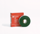 Scotch® Electrical Semi-Conducting Tape 13, 3/4 in x 15 ft, Printed, Black, 50 rolls/Case