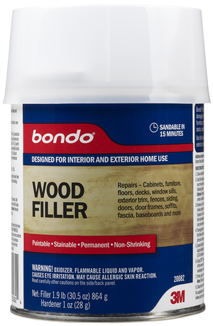 bondo wood filler 1 gallon
