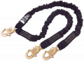 DBI-SALA 1244630 6 ft. (1.8m) double-leg 100% tie-off with elastic Nomex®/Kevlar® fiber webbing and snap hooks at each end.