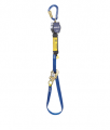 DBI-SALA 3101365 9 ft. (2.7m) tie-back type with 3/4" (19mm) Dyneema® fiber and polyester web and tie-back hook, swiveling anchor loop with aluminum carabiner.