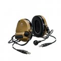 3M™ PELTOR™ ComTac™ VI NIB headset, neckband, DL, standard dynamic mic, MI input, NATO wiring, Green,