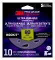 3M™ Pro Grade Precision™ Ultra Durable Universal Hole Sanding Disc DUH580TRI-10I, 5 inch UH, 80, 10/pack, 9 Pack/Case