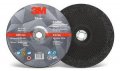 3M 87452 Silver Depressed Center Grinding Wheel, T27 9 in x 1/4 in x 7/8 in, 10 per inner 20 per case