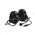 3M™ PELTOR™ SwatTac™ VI NIB headset, neckband, single lead, standard dynamic mic, MI input, NATO wiring, Black,