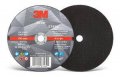 3M 87462 Silver Cut-Off Wheel, T1, 4 in x .060 in x 3/8 in, 25 per inner 50 per case