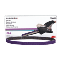 3M 33443 Cubitron II File Belt, 1/2 in x 18 in (12.7mm X 457.2mm), 36+, 10 belts per box, 5 boxes per case