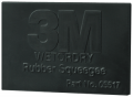 3M 05517 Wetordry Rubber Squeegee, 2 3/4 in x 4 1/4 in, 50 per case