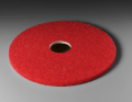 3M 5100 Red Buffer Pad, 12 in, 5/case