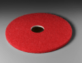 3M 5100 Red Buffer Pad, 23 in, 5/case