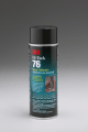 3M 76 Hi-Tack Spray Adhesive Clear, Net Wt 18.1 oz, 12 cans per case