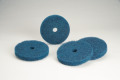 3M 814006 Standard Abrasives Buff and Blend HS-F Disc, 16 in x 1-1/4 in A MED, 5 per case