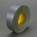 3M 390 Scotch Polyethylene Coated Cloth Tape Silver, 2 in x 60 yd 11.7 mil, 24 per case Bulk