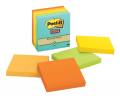 3M 654-5SSNRP Post-it Super Sticky Recycled Notes, 3 in x 3 in (76 mm x 76 mm) Bali Collection
