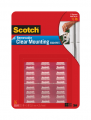 3M 859 Scotch Mounting Squares, 11/16 in x 11/16 in (17,2 mm x 17,2 mm) Clear