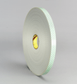 3M 4008 Double Coated Urethane Foam Tape Off-White, 3/4 in x 36 yd 1/8 in, 12 per case Bulk