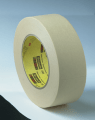 3M 232 High Performance Masking Tape Tan, 6 mm x 55 m 6.3 mil, 144 per case Bulk