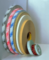 3M 465 Adhesive Transfer Tape Clear, 1 in x 240 yd 2.0 mil, 9 rolls per case Bulk