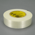 3M 8916V Scotch Filament Tape Clear, 24 mm x 55 m, 36 rolls per case