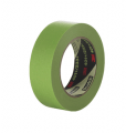 3M 401+ IW High Performance Green Masking Tape 401+, 24 mm x 55 m, 24 individually wrapped rolls per case, Conveniently Packaged