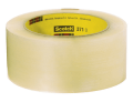 3M 371 PK6 Scotch Performance Box Sealing Tape 371 Clear, 72 mm x 50 m, 6 rolls per pack, 4 packs per case, Conveniently Packaged