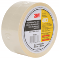 3M 483 IW Polyethylene Film Tape 483 White, 2 in x 36 yd 5.3 mil, 24 Individually wrapped rolls per case Conveniently Packaged