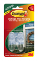 Command™ Outdoor Medium Clear Window Hooks 17091CLR-AWES