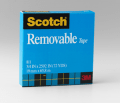 Scotch® Removable Tape 811, 3/4 in x 2592 in Boxed