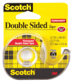 3M 137 Scotch Double Sided Tape, .5 in x 450 in