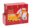 3M 845-VP Scotch Book Tape Value Pack,