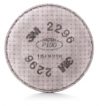 3M 2296 Advanced Particulate Filter, P100, with Nuisance Level Acid Gas Relief 100 EA/Case