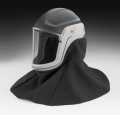 3M M-407 Versaflo Respiratory Helmet Assembly, with Premium Visor and Flame Resistant Shroud, 1 EA/Case