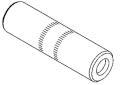 3M 20001 Scotchlok Aluminum Connector, up to 35 kV, 6 AWG, Gray