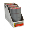 3M 2000-Duct-Tape-Display Scotch® Electricians, 2 in x 50 yd (50 mm 46 m), 12 Roll Display